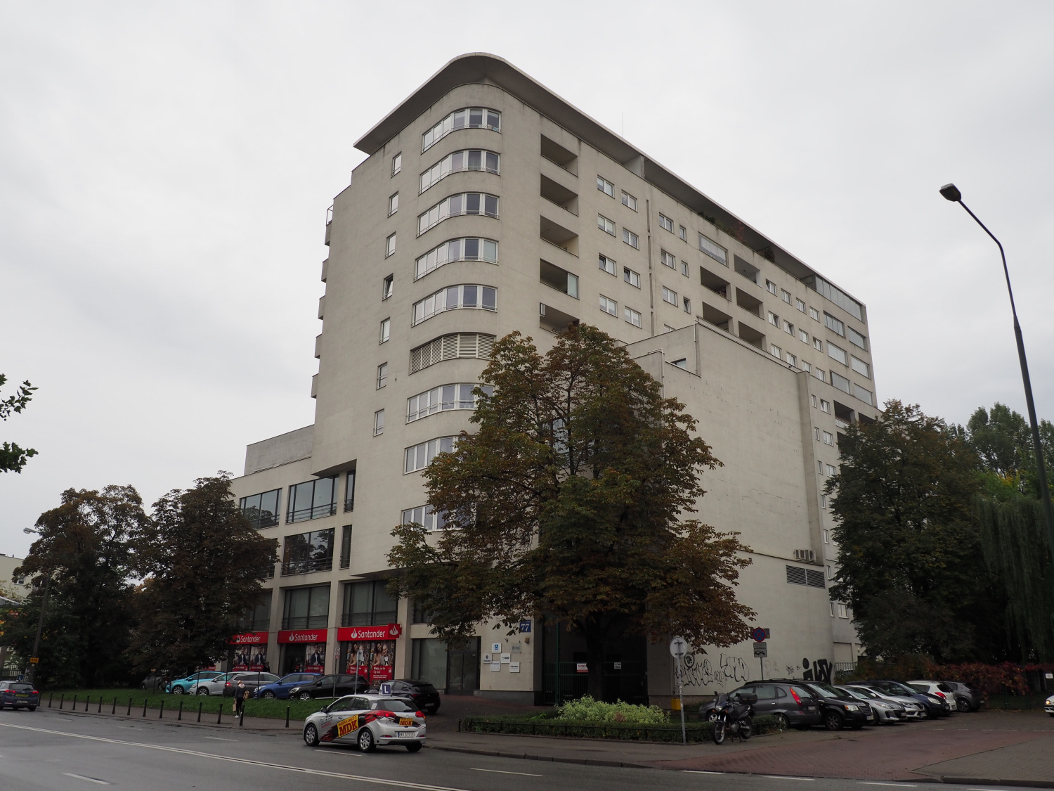 Zdjęcie architektury budynku Budynek mieszkalny